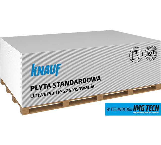 Płyta gipsowo-kartonowa standardowa Knauf