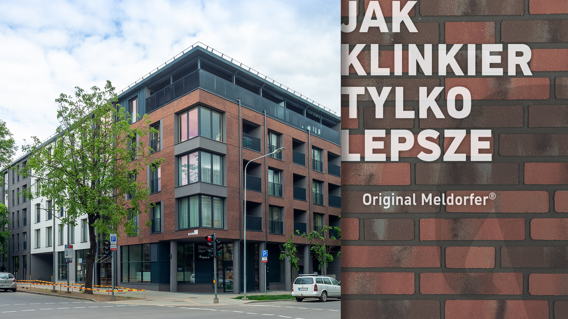 Budynek z elewacją Original Meldorfer – materiał producenta